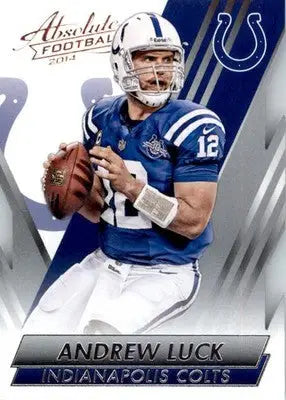 Andrew Luck - 2014 Panini Absolute - #85 - Retail Football - Football Card Single