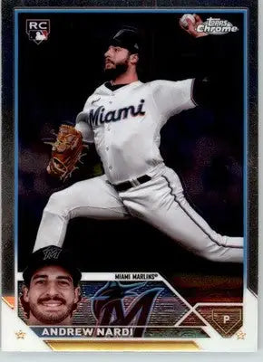 Andrew Nardi - 2023 Topps Chrome Update - #USC55 - RC Baseball - Baseball Card Single