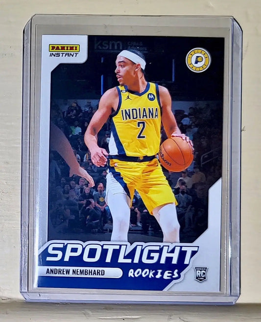 Andrew Nembhard 2022-23 Panini NBA #31 Spotlight Rookies Card 1/965 - Basketball Card Single