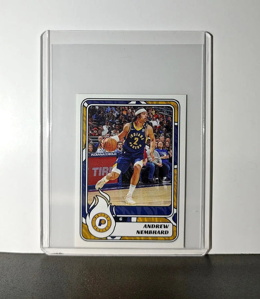 Andrew Nembhard 2024-25 Panini NBA #198 Sticker Card Indiana Pacers - Basketball Card Single