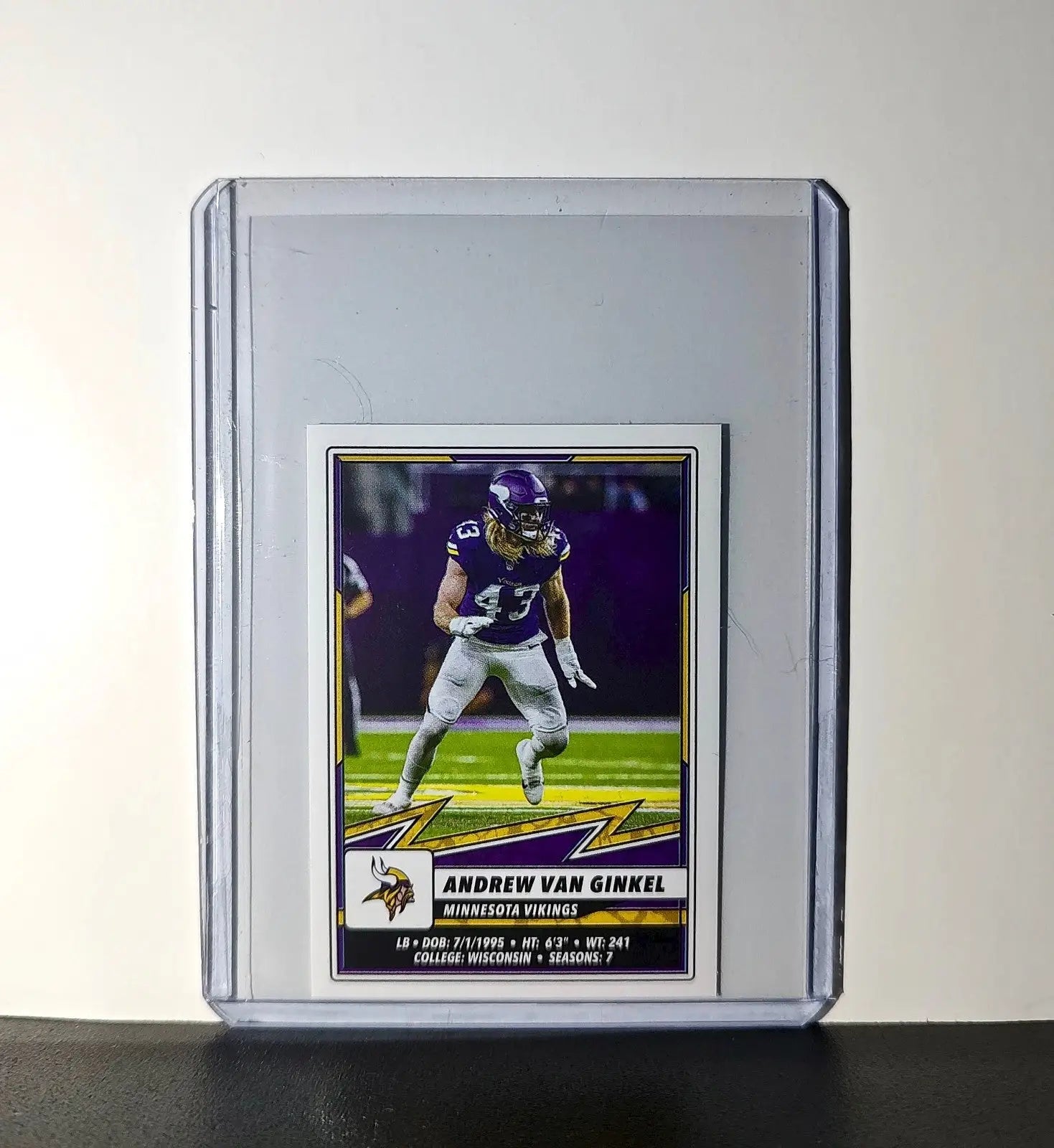 Andrew Van Ginkel 2025 Panini NFL #416 Sticker Minnesota Vikings - Football Card Single
