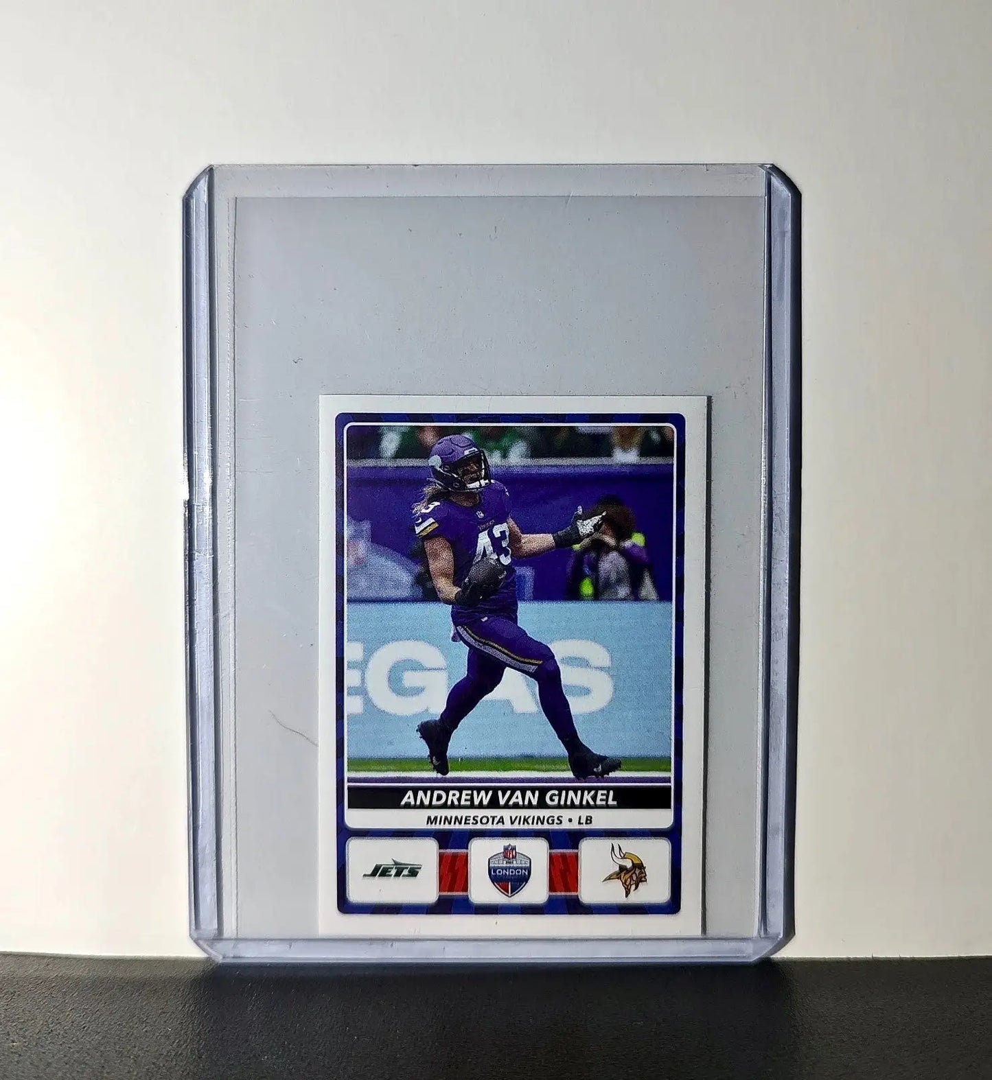 Andrew Van Ginkel 2025 Panini NFL #8 London Games Sticker