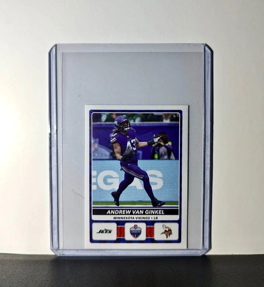 Andrew Van Ginkel 2025 Panini NFL #8 London Games Sticker - Football Card Single