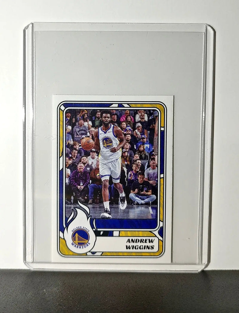 Andrew Wiggins 2024-25 Panini NBA #322 Sticker Card Golden State Warriors - Basketball Card Single