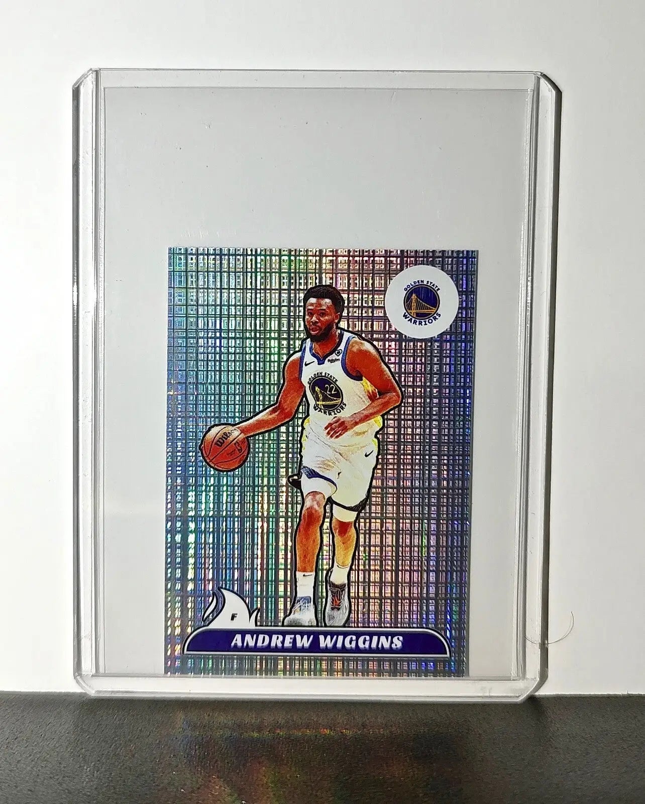 Andrew Wiggins 2024-25 Panini NBA #329 Foil Sticker Card Golden State Warriors - Basketball Card Single