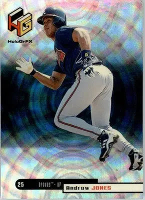 Andruw Jones - 1999 Upper Deck HoloGrFX - #8 - Baseball - Baseball Card Single