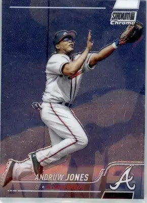Andruw Jones - 2022 Stadium Club Chrome - #201 - Baseball - Baseball Card Single