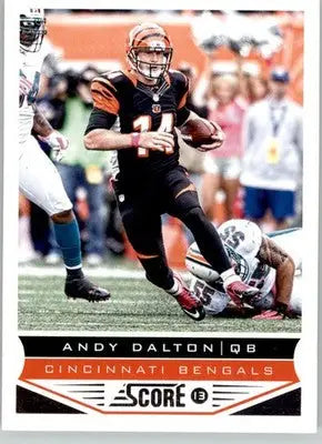 Andy Dalton - 2013 Score - #40 - Football - Football Card Single
