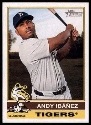 Andy Ibáñez 2025 Topps Heritage #94 Detroit Tigers - Baseball Card Single