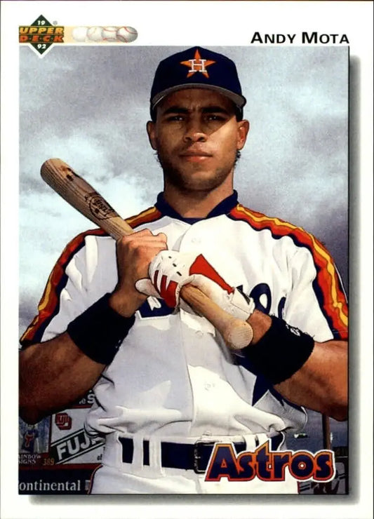 Andy Mota 1992 Upper Deck MLB #564 Baseball Card Houston Astros - Baseball Card Single