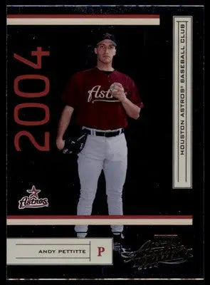 Andy Pettitte 2004 Playoff Absolute Memorabilia Retail #87 Houston Astros - Baseball Card Single