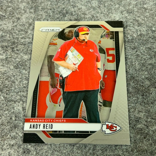 Andy Reid Kansas City Chiefs 2024 Football Card You Choose Pick Complete Set - 2024 Panini Prizm #145 - Football Card