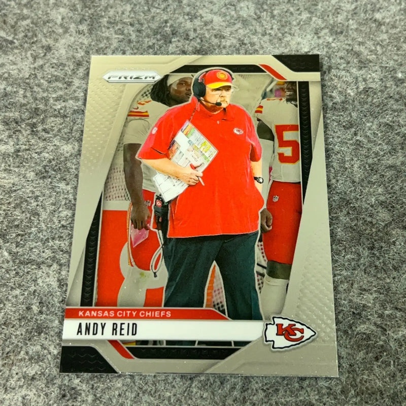 Andy Reid Kansas City Chiefs 2024 Football Card You Choose Pick Complete Set - 2024 Panini Prizm #145 - Football Card