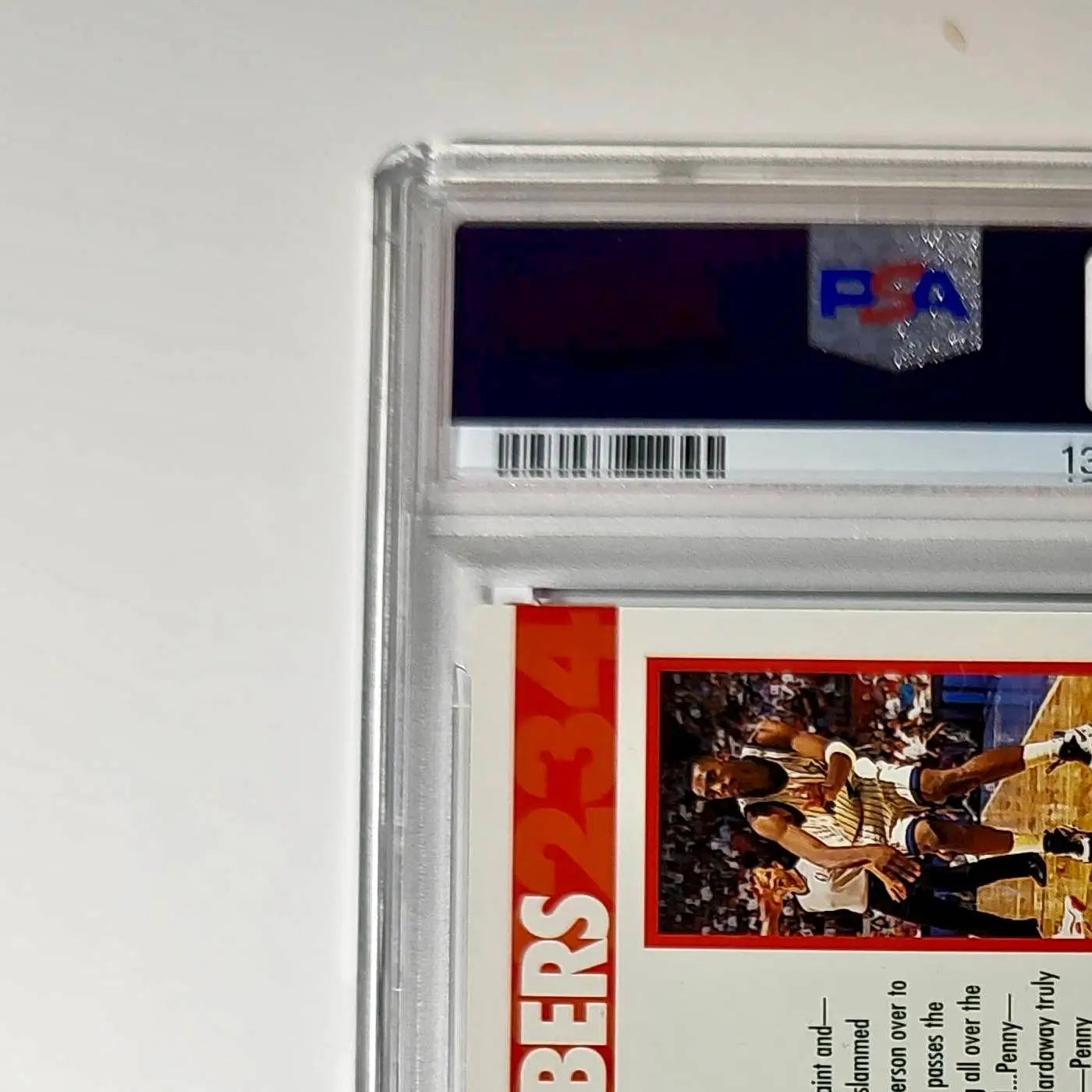 Anfernee Hardaway 1994 NBA Hoops Big Numbers #BN8 Rainbow PSA 8 NM-MT - Basketball Card Single