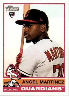 Angel Martínez - 2025 Topps Heritage - #338 - RC Baseball - Baseball Card Single