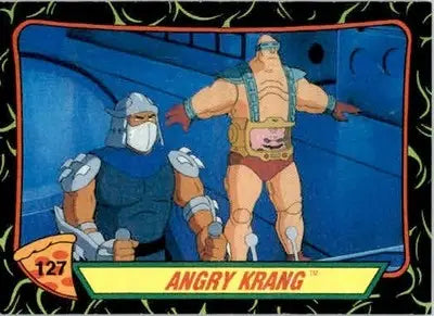 Angry Krang - 1989 Topps Teenage Mutant Ninja Turtles - #127 - Non_sport - Non-Sports Card Single