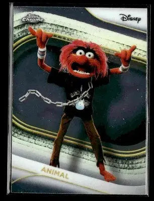 🌟 Animal, 2025 Topps Chrome Disney #124 🌟 - Non-Sports Card Single