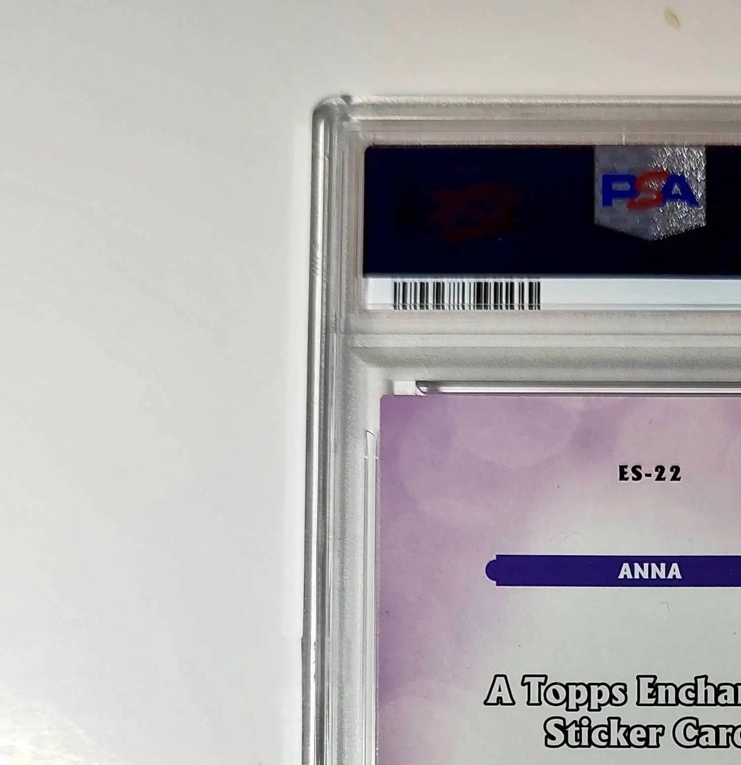 Anna 2025 Topps Disney #ES-22 Enchanted Sticker Card Frozen PSA 6