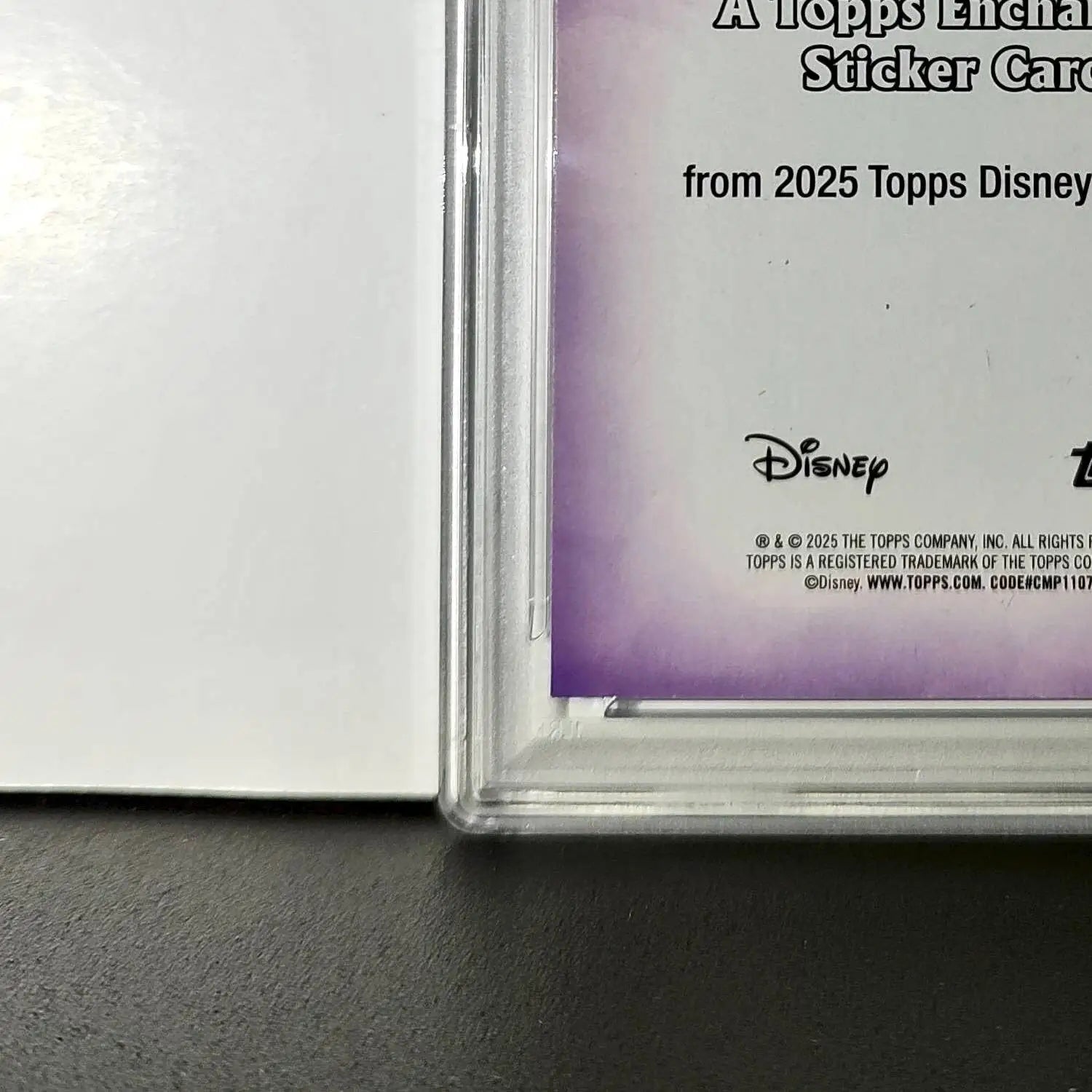 Anna 2025 Topps Disney #ES-22 Enchanted Sticker Card Frozen PSA 6