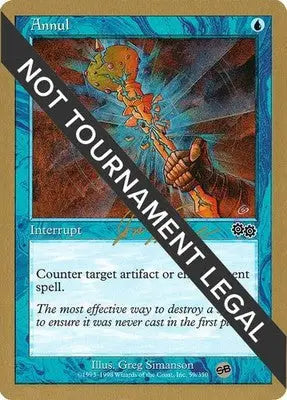 Annul - 2000 Jon Finkel (SB) World Championship Decks - MP Magic - Magic Card Single