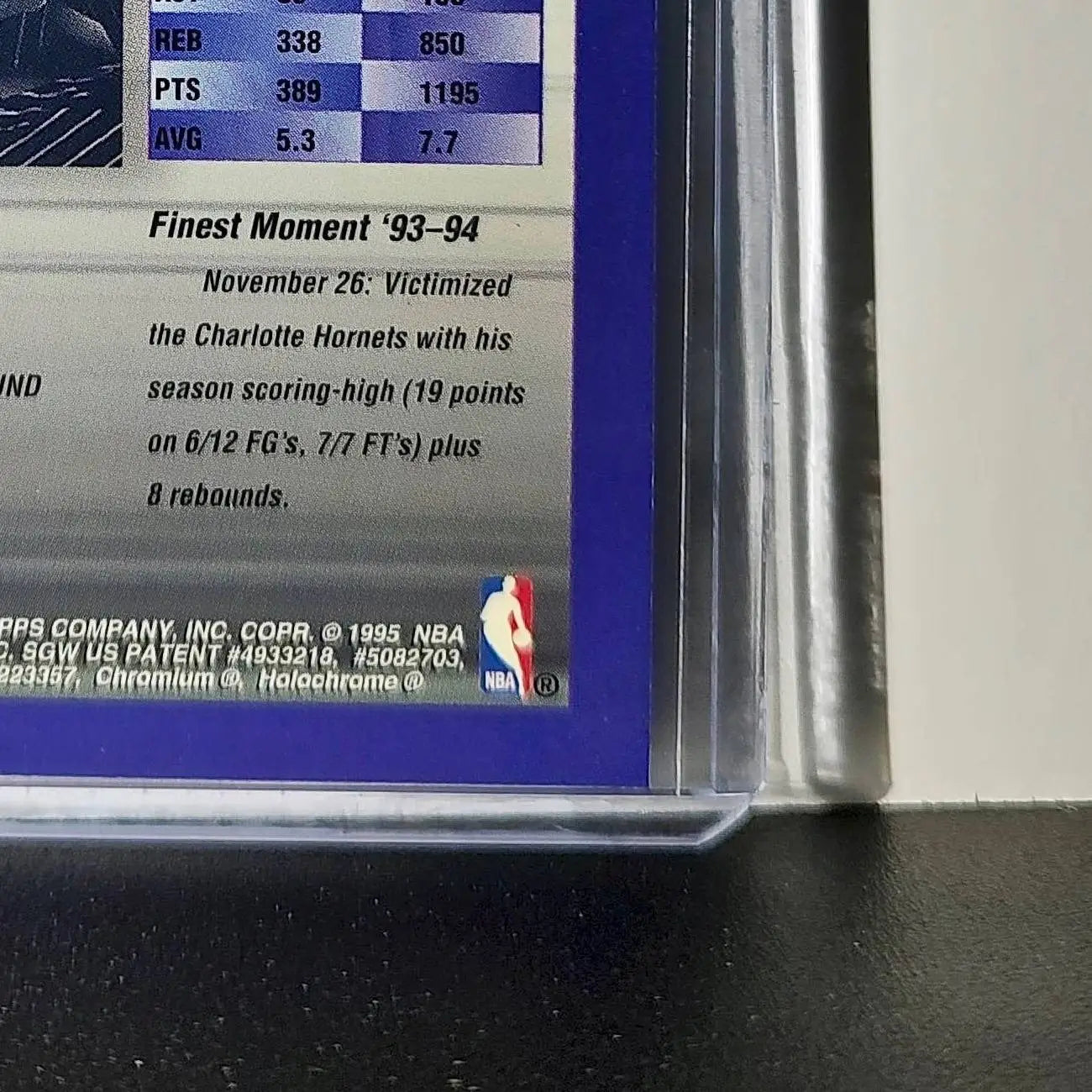 Anthony Avent 1994-95 Topps Finest #239 Basketball Card