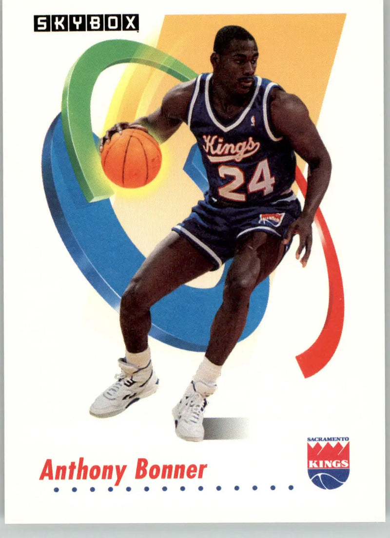 Anthony Bonner - 1991-92 SkyBox - #243 - RC Basketball - Basketball Card Single