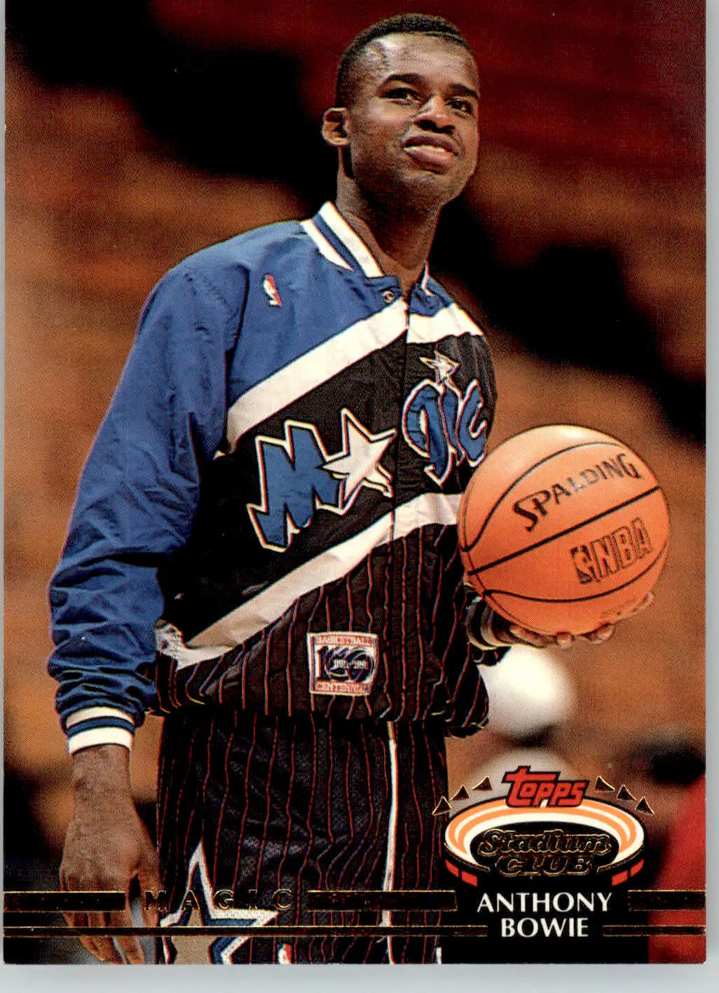 Anthony Bowie - 1992-93 Stadium Club - #81 - Basketball - Basketball Card Single