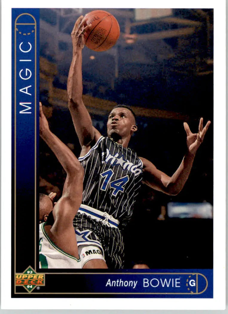 Anthony Bowie - 1993-94 Upper Deck - #33 - Basketball - Basketball Card Single