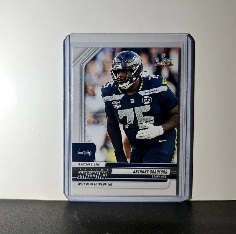 Anthony Bradford 2026 Panini NFL Super Bowl LIX Champions #14 Seattle Seahawks - Football Card Single
