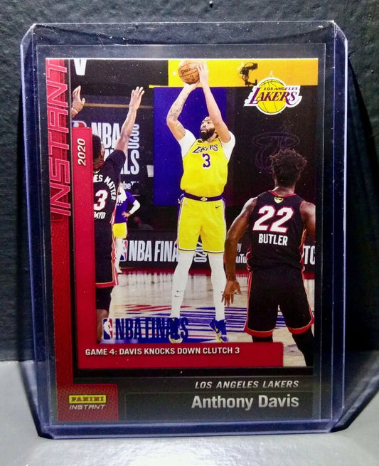 Anthony Davis 2020 Panini LA Lakers NBA Champions #24 Basketball Card - Basketball Card Single