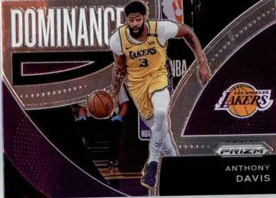Anthony Davis - 2021-22 Panini Prizm - #20 - Dominance Basketball - Basketball Card Single