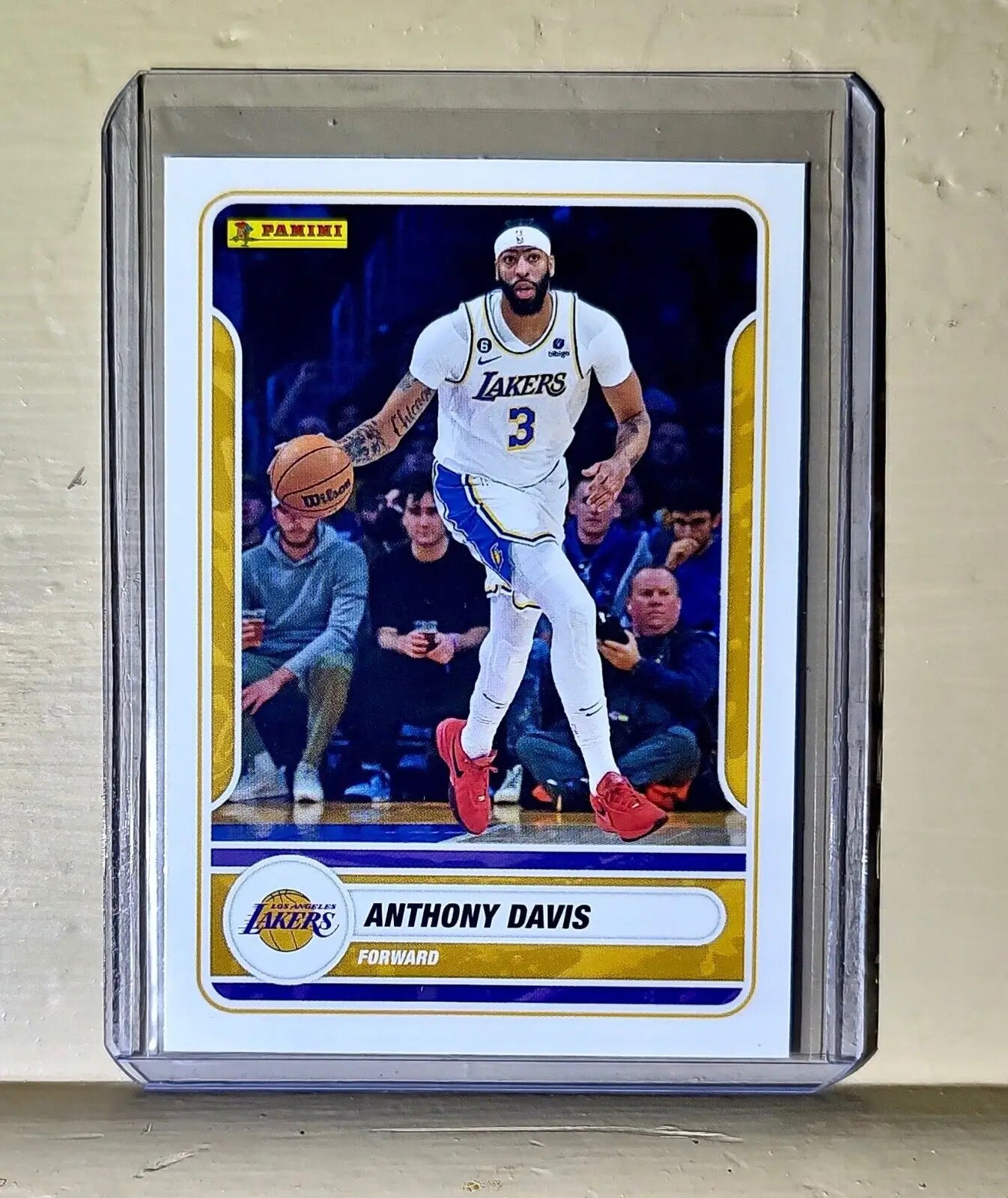 Anthony Davis 2023-24 Panini NBA Basketball #46 Card Los Angeles Lakers - Basketball Card Single
