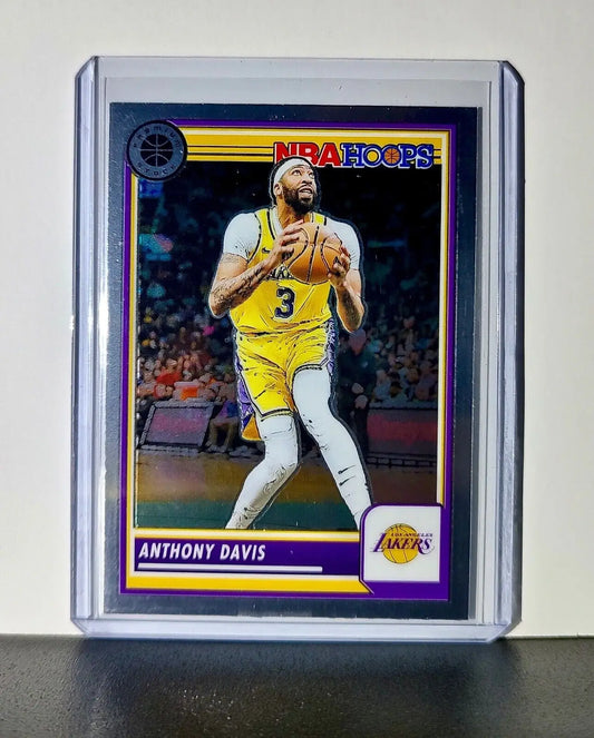 Anthony Davis 2023-24 Panini Premium Stock NBA Hoops #177 Card LA Lakers - Basketball Card Single