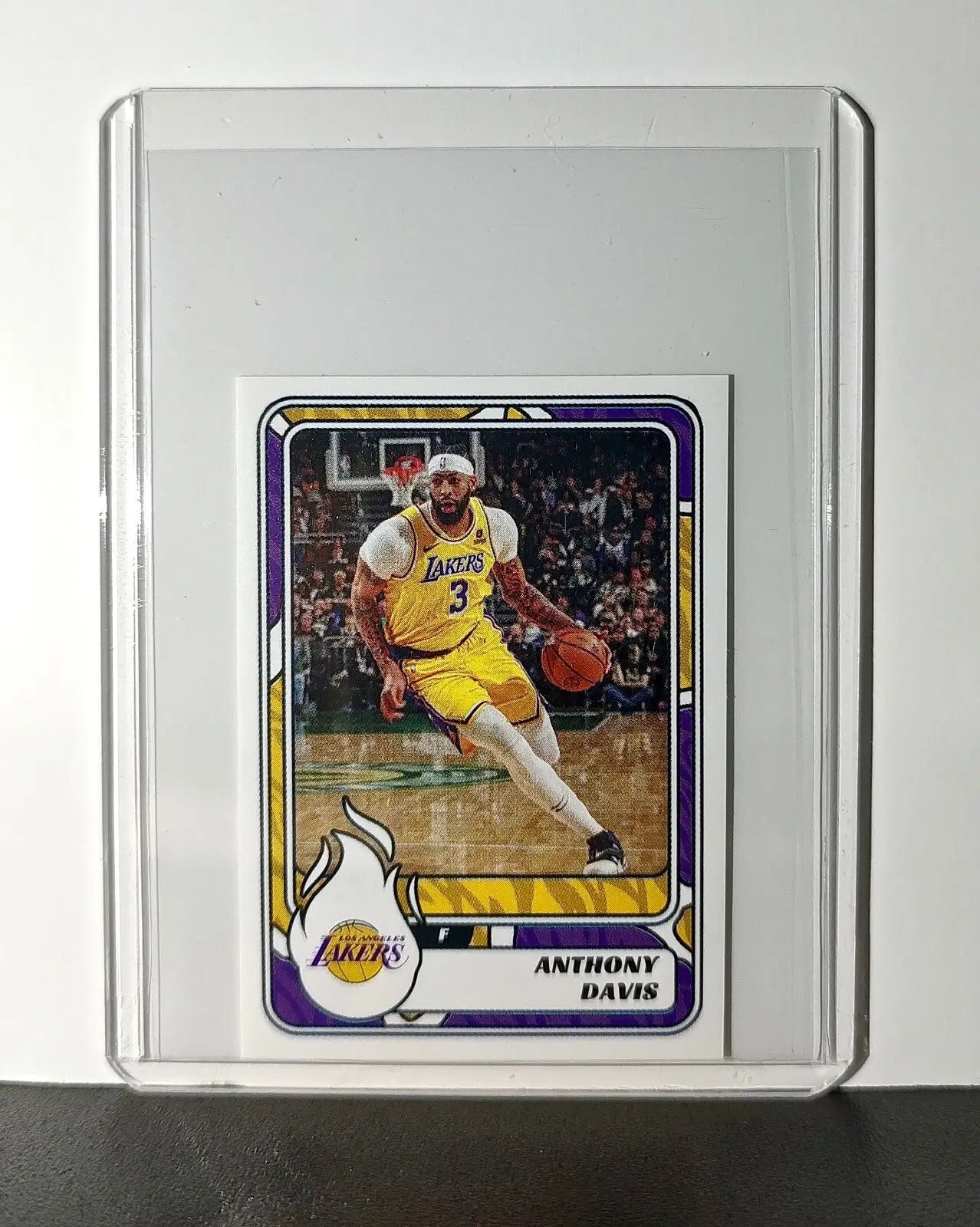 Anthony Davis 2024-25 Panini NBA #360 Sticker Card Los Angeles Lakers - Basketball Card Single