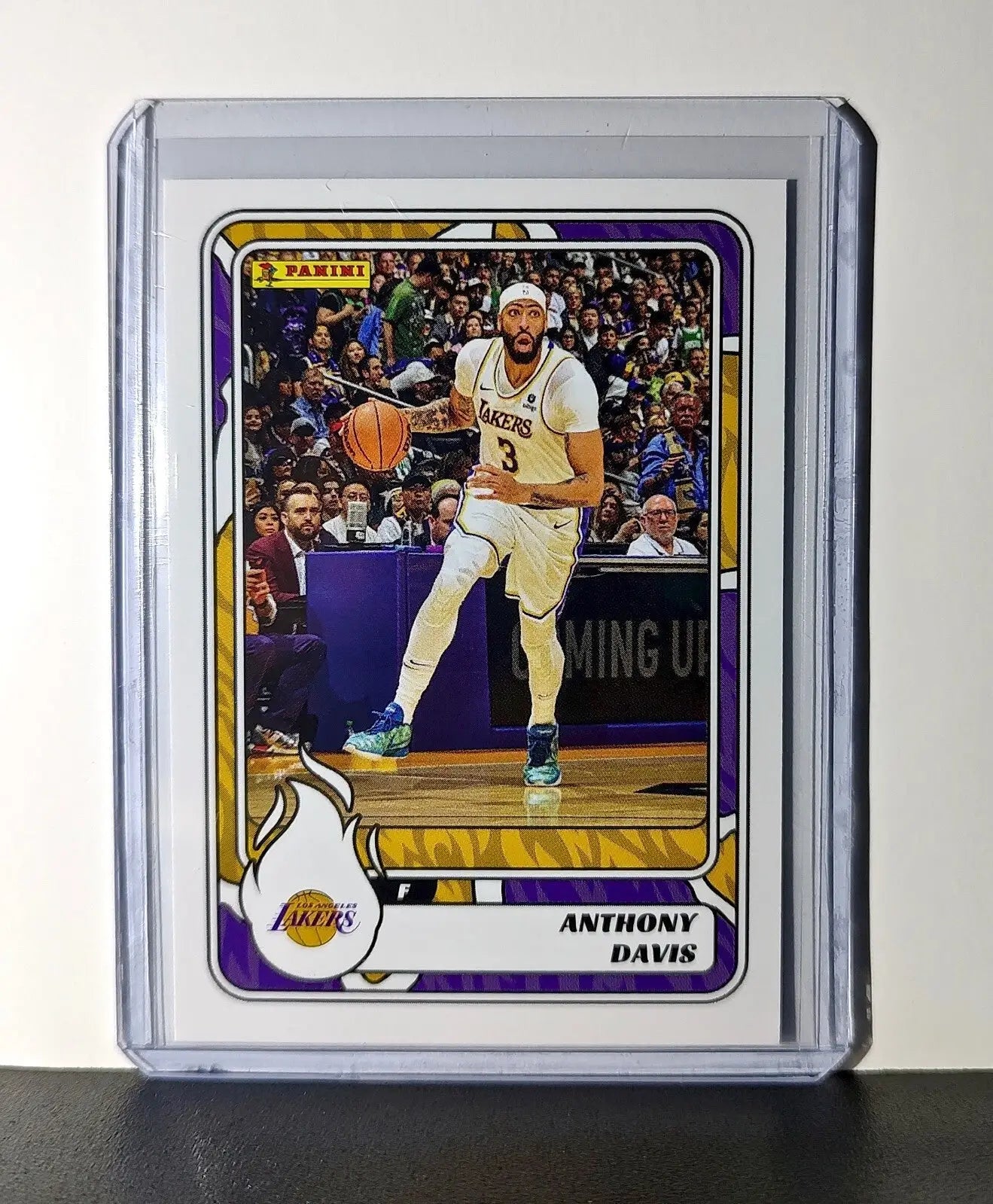 Anthony Davis 2024-25 Panini NBA #5 Sticker Card Los Angeles Lakers - Basketball Card Single