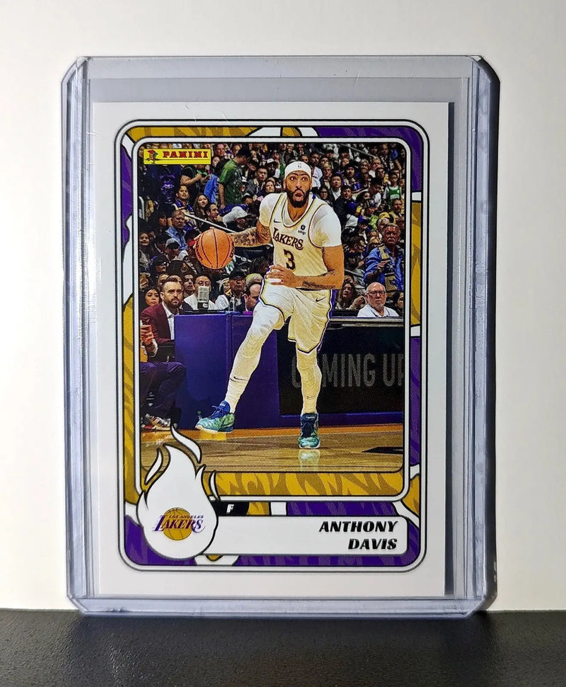 Anthony Davis 2024-25 Panini NBA #5 Sticker Card Los Angeles Lakers - Basketball Card Single