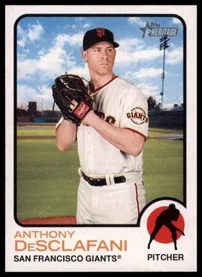 Anthony DeSclafani 2022 Topps Heritage #317 San Francisco Giants - Baseball Card Single