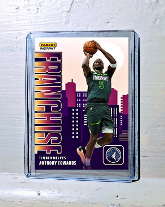 Anthony Edwards 2023-24 NBA #11 Franchise Basketball Card Timberwolves 1/485 - Basketball Card Single