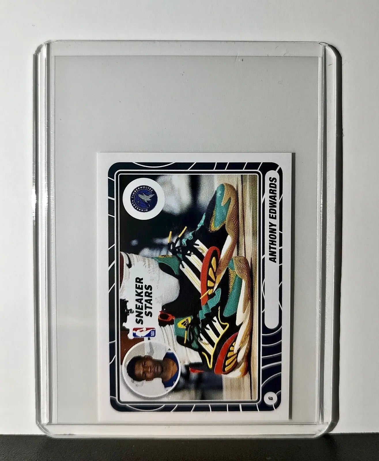 Anthony Edwards 2023-24 Panini NBA #39 Sneaker Sticker Minnesota Timberwolves - Other
