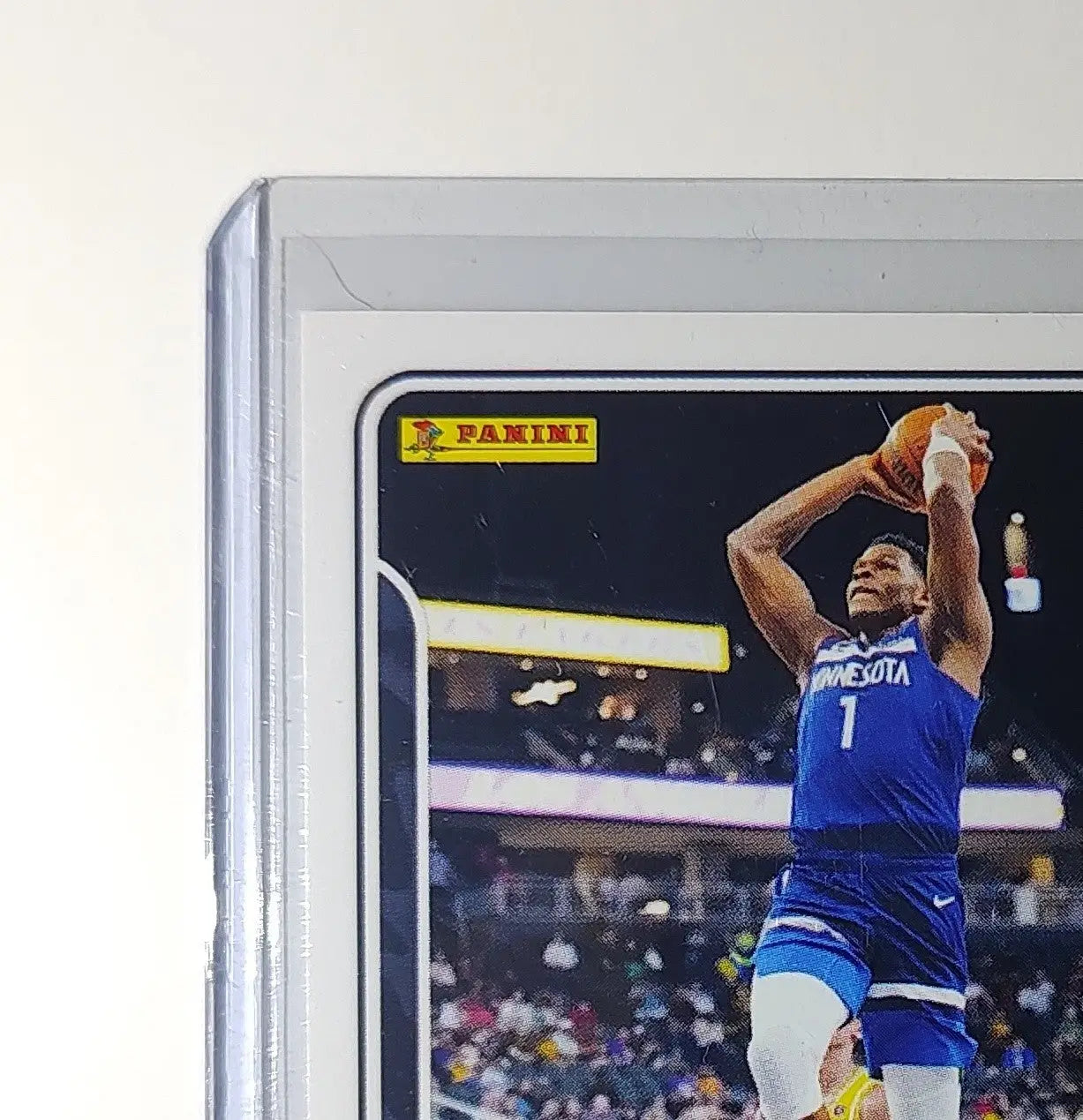 Anthony Edwards 2023-24 Panini NBA Sticker Card #39 Minnesota Timberwolves - Basketball Card Single