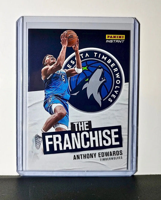 Anthony Edwards 2024-25 Panini The Franchise NBA #10 Card Timberwolves 1/234 - Basketball Card Single