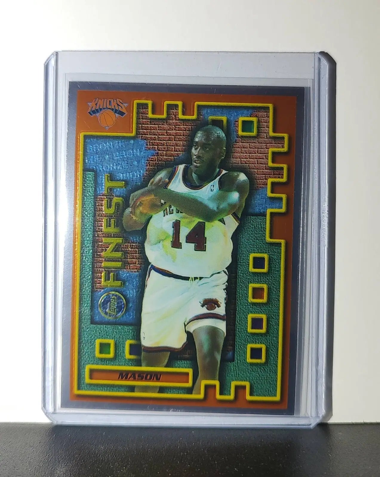 Anthony Mason 1995-96 Topps Finest NBA #M34 Mysterly Knicks - Basketball Card Single