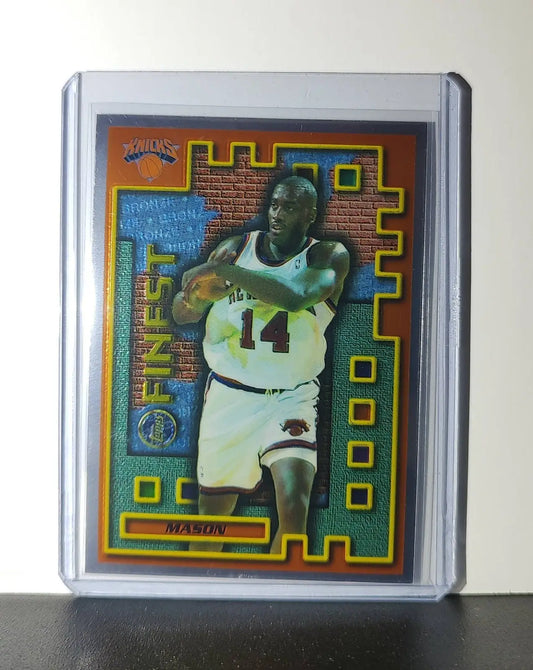 Anthony Mason 1995-96 Topps Finest NBA #M34 Mysterly Knicks - Basketball Card Single