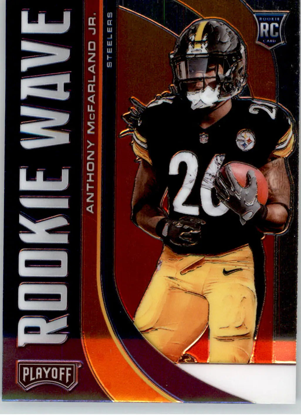 Anthony McFarland Jr. - 2020 Panini Playoff - #RW-28 - Rookie Wave Football - Football Card Single