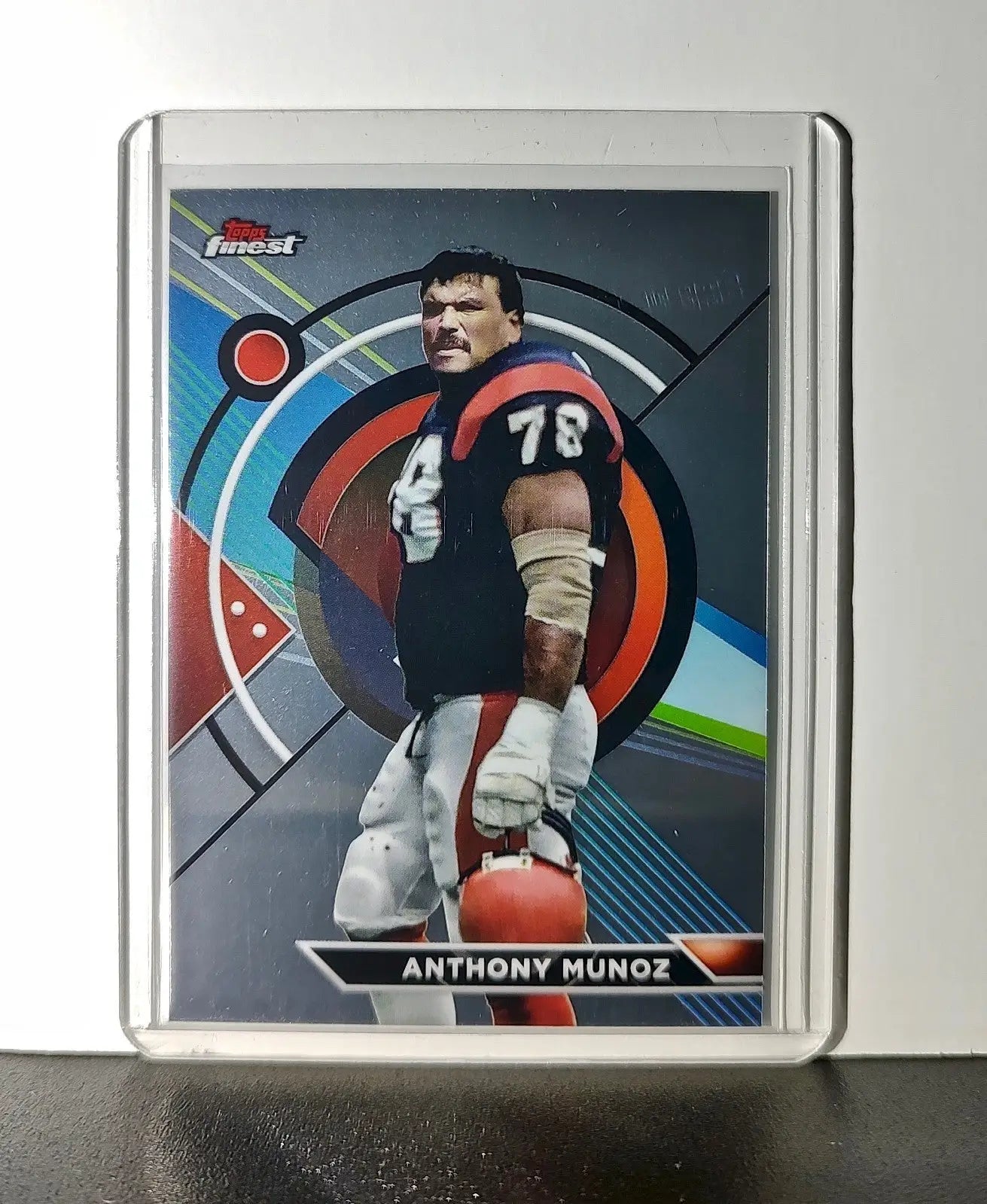 Anthony Munoz 2023 Topps Finest NFL #166 Card Cincinnati Bengals - Football Card Single