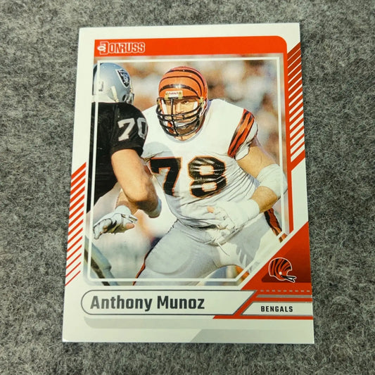 Anthony Munoz Cincinnati Bengals 2024 Football Card Panini You Choose Pick Set - 2024 Panini Donruss #78 - Football