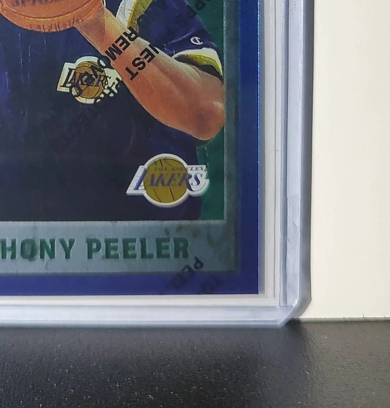 Anthony Peeler 1995-96 Topps Finest NBA #187 Card Lakers