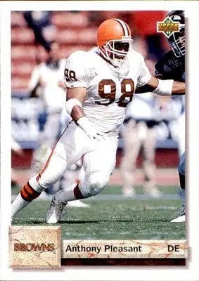 Anthony Pleasant - 1992 Upper Deck - #554 - Football - Football Card Single