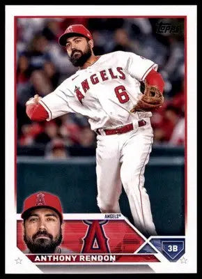 Anthony Rendon 2023 Topps #640 Los Angeles Angels - Baseball Card Single