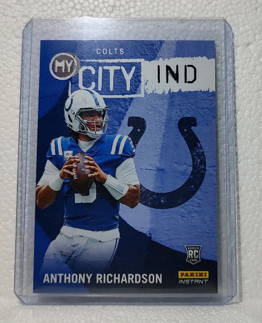 Anthony Richardson 2023 Panini NFL #10 My City Football Card Colts 1/344 - Football Card Single